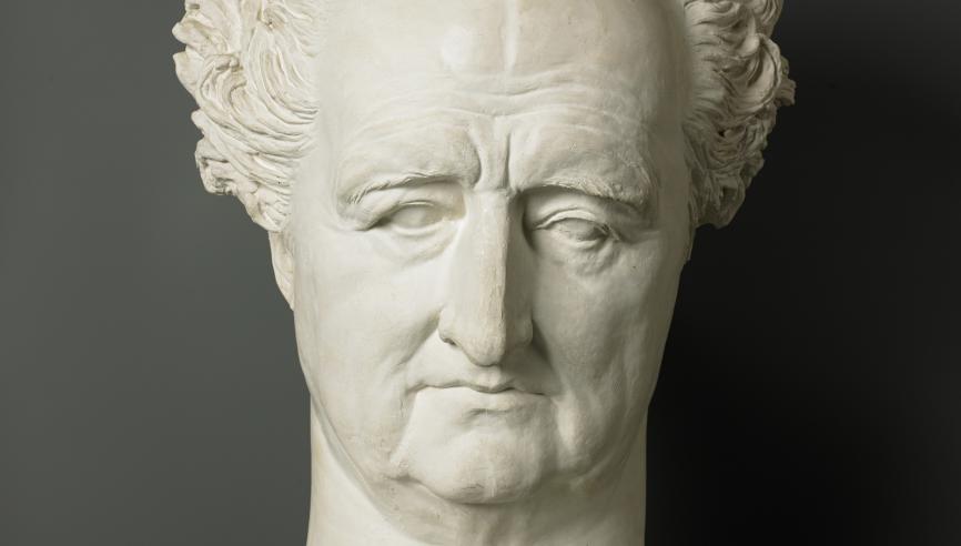 David DAngers JD Goethe Bueste Abguss IV 2015 19 c David Hall Zuschnitt