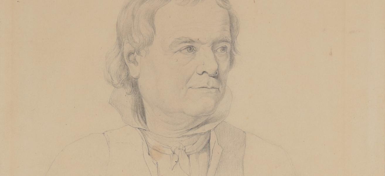 Gustav Heinrich Naecke Friedrich Mueller Maler 1818 c FDH