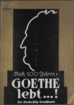 Goethe lebt Film Broschuere Plakat beschnitten web