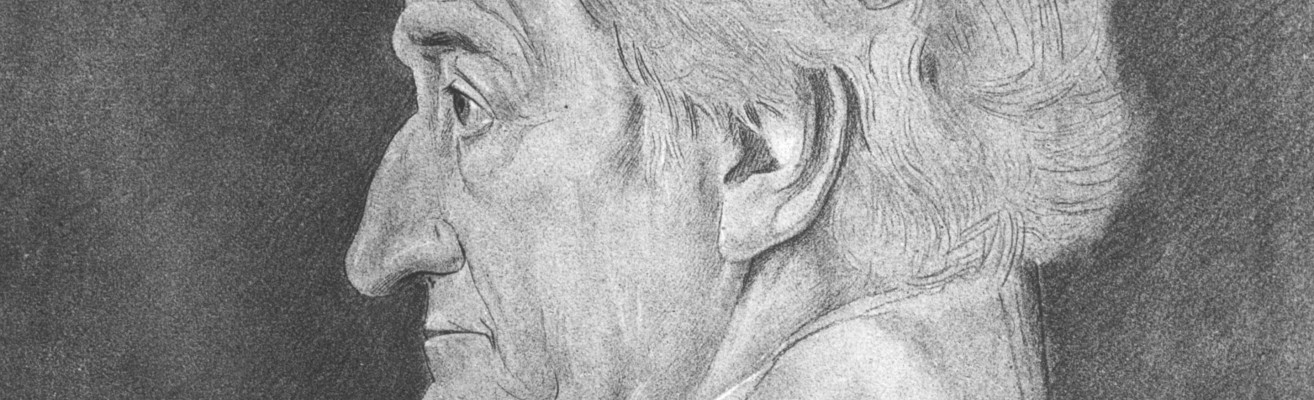 Profilportraet Goethes nach Julius Ludwig Sebbers 1826 Klassik Stiftung Weimar Bestand Museen